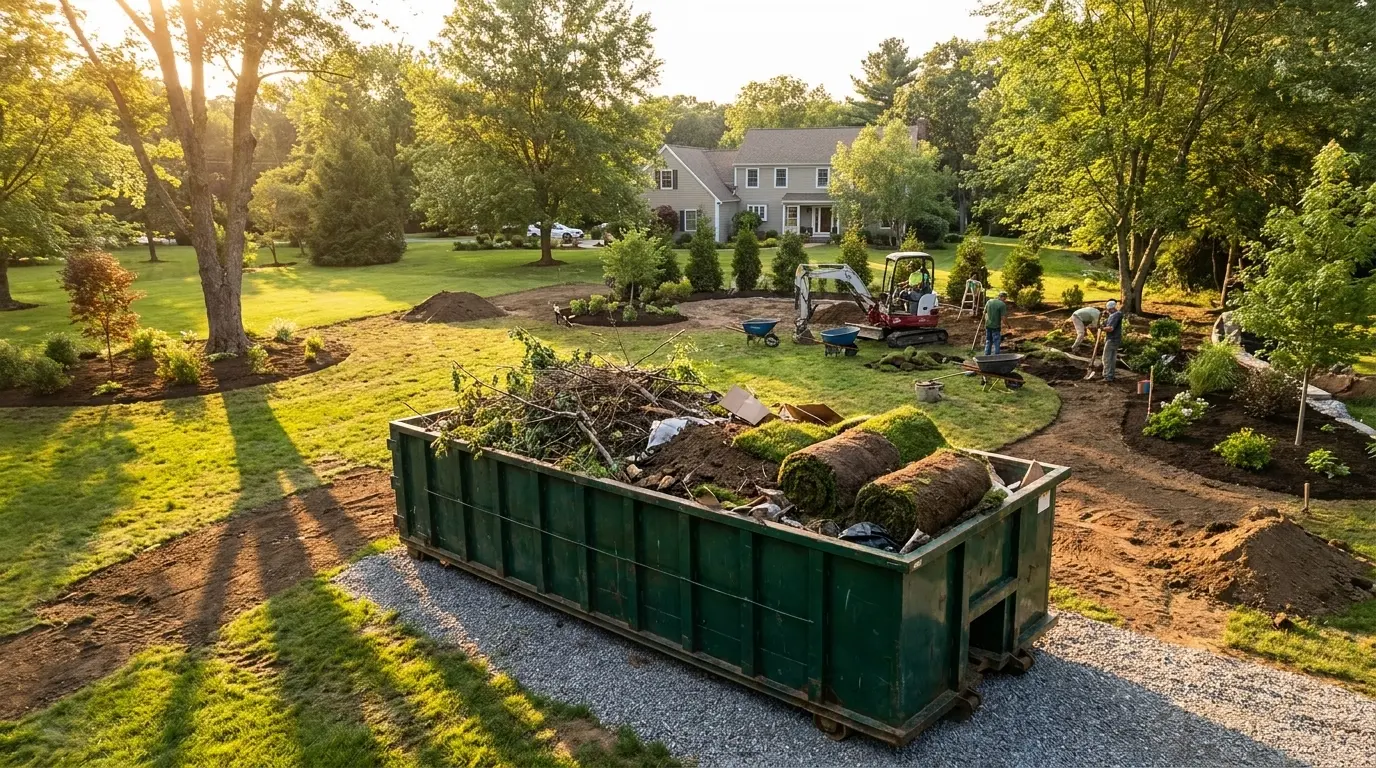 Dumpster Rental — detailed close-up